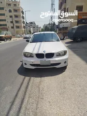  1 bmw 120i موديل 2007 دفعة 10 وشكات مرخصة  للبيع او البدل مأمنه لاخر السنه