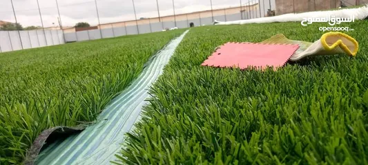 18 عشب صناعي واكسسوارات الملاعب
