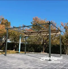  1 مظلة برجلة – الحجم الكبير 4×3 م