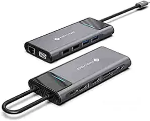  2 Recensione Hub USB-C Novoo 12 in 1: un accessorio دوكشنيشن متععدة 12 في 1  تحويلة