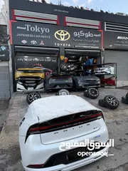  13 جميع قطع تويوتا بريوس  الشكل الجديد حصري 2023-2025 واود اليابان بحالة ممتازه وجديده مستعمل اصلي