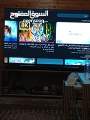 1 شاشه مجيك 75انش سمارات 4كيه اوامر فل الفل شراء شهر 1 فل سمارت صوت ميوزك ورياضي وتوفير كهرباء