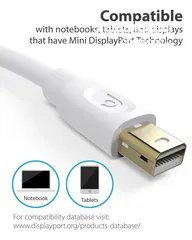  5 Mini DisplayPort DP to HDMI  ميني ديسبلى الى اتش دي