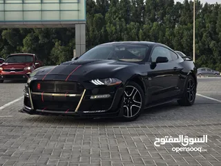  10 فورد موستيج 2018 V8 5.0 وارد امريكي فل مواصفات جاهزه للتسجيل والاستخدام