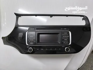  4 راديو كيا ريو مع الاطار للبيع