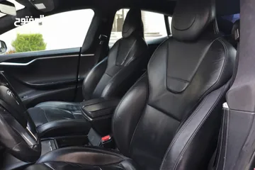  23 Tesla Model S P100D 2017 performance original من المالك مباشره