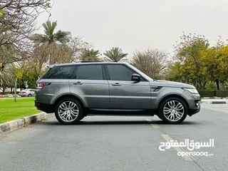  6 RANGE ROVER SPORT V6 MODEL 2016 GCC SUPERCHARGE