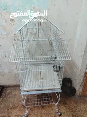  4 قفص لجميع الببغاء