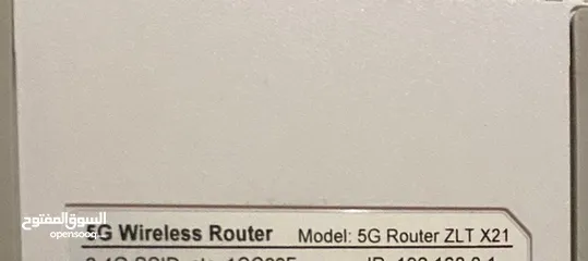  3 راوتر 5G Router ZLT X21 stc
