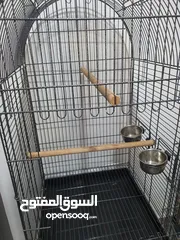  7 قفص ستاند حجم كبير عجلات حديد جديد 150سم × 50 سم