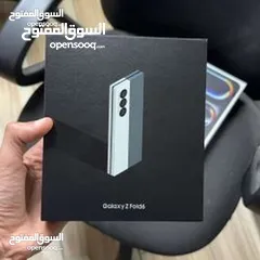  19 Z Fold 6  جديد كفالة شرق اوسط  افضل سعر بالمملكة جميع الالوان بسعر مميز