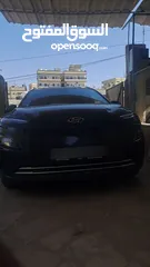  4 هونداي كونا كهرباء موديل 2023 من الوكاله بطارية 39.2 كيلو واط ممشى بحدود  18000 كيلو