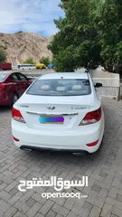  7 Hyundai Accent  Registered  2013 excellent condition Urgent sales