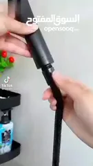  9 الدوش العجيب المضئ + تقويه ضغط الماء LED shower بدون كهرباء او بطاريات دش حمام