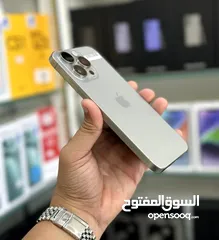  2 عرض خااص : iPhone 15 pro max 256gb هاتف بحالة الوكالة بدون اي مشاكل أو شموخ مع ضمان و الملحقات