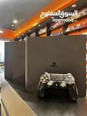  5 Ps4. Ps4 slim. Ps4 fat. PlayStation. بلايستيشن. بلايستيشن للبيع. بلايستيشن 4. بحاله الوكاله مكفوله