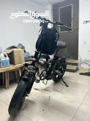  6 بسكليت كهربائية BMX 2024 – بطارية 48V، موتور 250W، قابلة للطوي، مع طاقية وشاحن