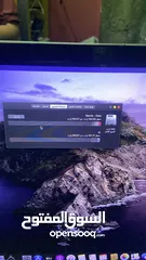 1 ماك بوك برو مستعمل الجهاز فخم باللون الفضي macbook pro