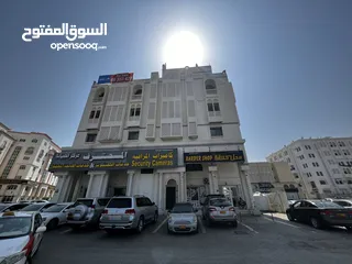  2 Spacious 1 Bedroom flats with 2 Bathrooms, A/c's at Al Khuwair next to Badr Al Sama.