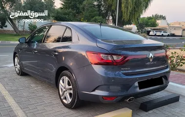  6 RENAULT MEGANE 2018 , GCC , 93000KM ONLY , PERFECT CONDITION