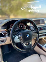  17 BMW 740i///2016  السيارة  فل الفل اضافات  فحص نخب نخب  بي ام دبليو