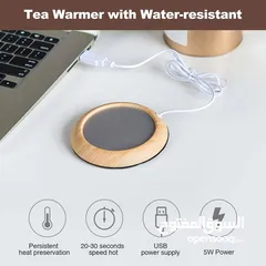  4 سخان كوب قهوة USB بمنفذ Portable Coffee Tea Warmer  Cup Heater USB، Electric Mug