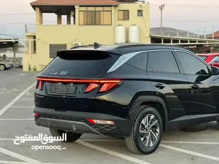  6 هونداي توسان/2022 فل الفل بدون فتحة سقف  2x4 ///240Hp بنزين + كهرباء  ( Haybrid) 1600cc