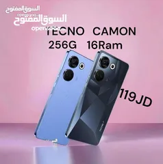  1 Tecno camon 20 pro 256G 16 Ram كامون تيكنو تكنو كمون موبايل تلفون تلفونات عمان خلدا