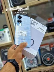  4 مشغل ايام oppo A60 رام 16 جيجا  256 أغراضة والكرتونه الأصلية مكفول بالشركة متوفر توصيل