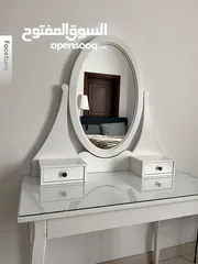  5 طاوله مكياج من ايكيا Ikea table and mirror