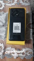  1 جهاز بوكو x6pro ل ببيع 256 جيجا مع جميع مرفقاتو