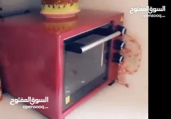  2 فرن كهربائي ماركه kumtel التركيه بحاله الجديده