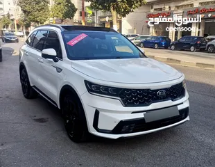  5 كيا سورنتو بسعر حرق حرق وكاش فل مسكر مع فتحه سقف بانوراما