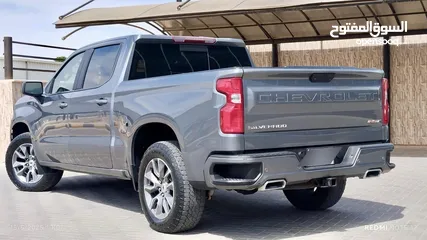  8 شفروليه سلفرادو 2021 RST Z71  فحص كامل 7 جيد  كلين تايتل جمرك جديد كلين كارفاكس محرك ديزل 6 سلندر