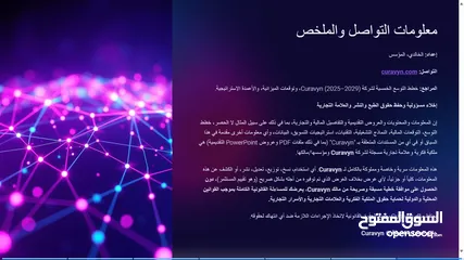  7 مشروع  أستثماري لعلامة تجارية في مجال ألصحة Curavyn