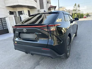  19 تويوتا BZ4x فحص كامل 2022 جمرك جديد بسعر مغري نفس مواصفات الورد الشركه