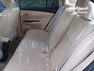  10 تويوتا يارس 2019   ماتور 1500cc بسعر 11500 دينار  الشكل الجديد فحص كامل 7 جيد بدون ملاحظات او قصعات