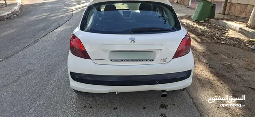  16 بيجو 207موديل 2009_اتومتيك _ماتور 1600-بنزين اصل برايفت _فحص الف صلاة النبي نظيفة من الاخر