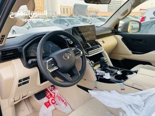  5 تويوتا موديل 2024 لاند كروزر للايجار شهري بسعر مغري
