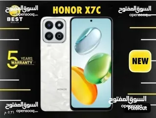  1 جديد هونور اكس 7 سي // honor x7c new 256ag 16G ram