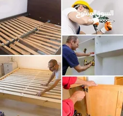  1 carpenter work furniture dismantle and fixing