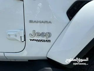  5 Jeep Wrangler Sahara Unlimited - GCC
