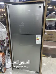  4 ثلاجه شارب سكوريت سلفر مميز انفرتر ++A سعر حرق
