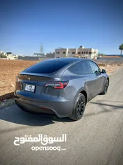  4 TESLA MODEL Y STANDERD PLUS  2021فحص توب نظافه ممشى قليل