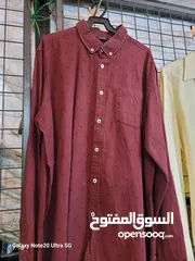  6 قمصان بآلة كم و نص كم بسعر حرق اخر 60 قطعه عا 40 دينار