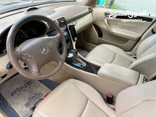  16 M‏ercedes-benz  C240.2004 V6 2600cc كاش فقط