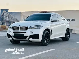  2 BMW 2016 X6 خليجى GCC