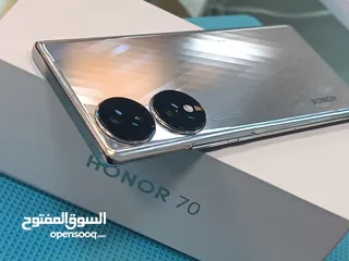  1 هونر 70 مستخدم بحالة الوكالة// Honor 70 used (256GB)