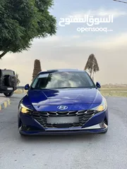  3 دفعه تبدأ 2550 (قابل للبدل )افانتي 2021AD كحلي  وارد كوري جمرك جديد فحص كامل فل كامل