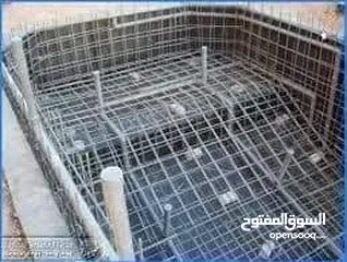  17 انشاء مسابح برك سباحة من الحفر حتى السباحة بنظام سكيمر ....